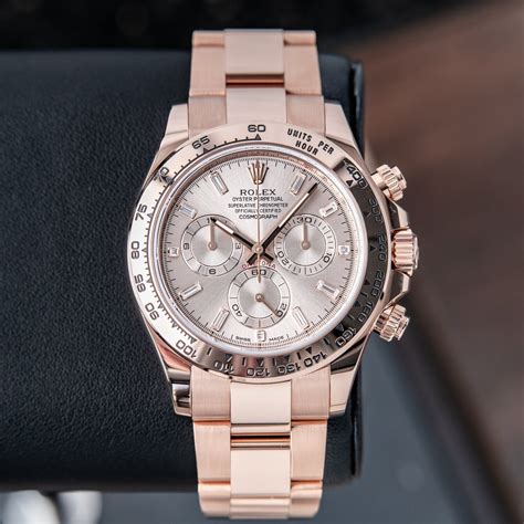 rolex cosmograph daytona rose gold leather strap price|rolex daytona white gold oysterflex.